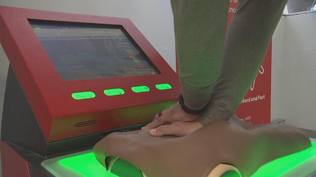 New Spanish speaking Hands-Only CPR Kiosk 