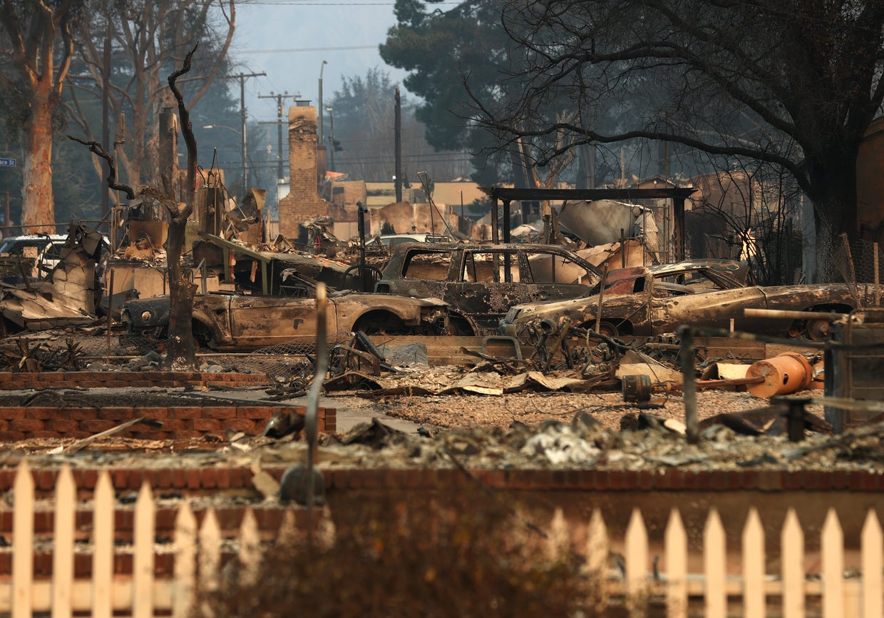 Powerful Winds Fuel Multiple Fires Across Los Angeles Area 