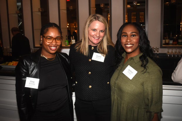 People pose for a photo at the 2025 Take the Lead Greater Philadelphia annual gala 