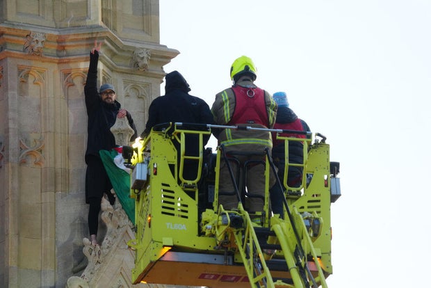 Elizabeth Tower protests