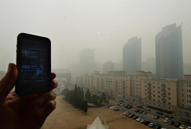 CHINA-ENVIRONMENT-POLLUTION 