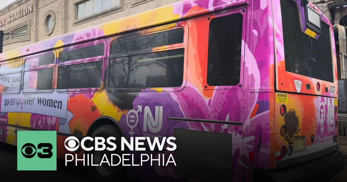 NJ Transit unveils themed bus for Women