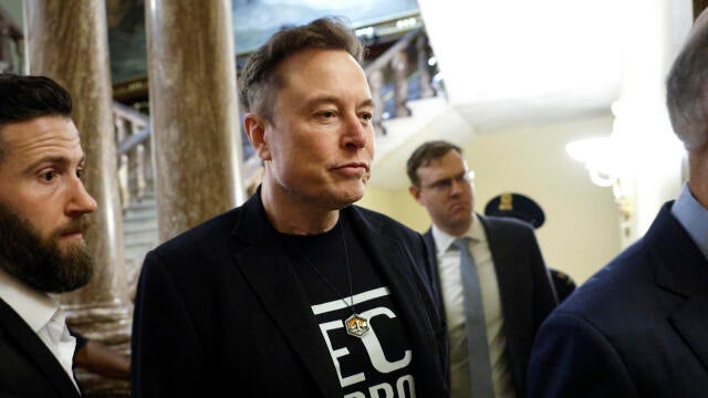 Elon Musk Meets With Republican Lawmakers On Capitol Hill 