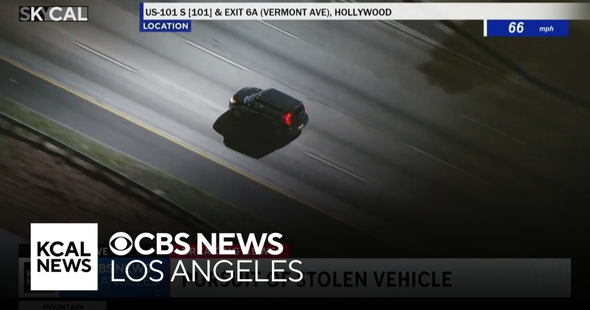 Stolen vehicle suspects flee from car following lengthy chase through ...