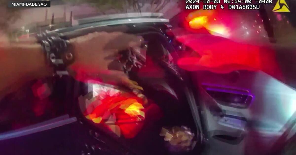 Police bodycam video shows officer finding Cuban Reggaeton star El Taiger shot in SUV