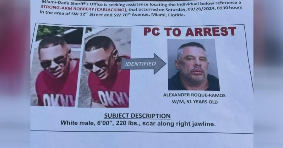 Man who stole car during dealership test drive identified, Miami-Dade Sheriff’s Office says Man who stole car during dealership test drive identified, Miami-Dade Sheriff’s Office says