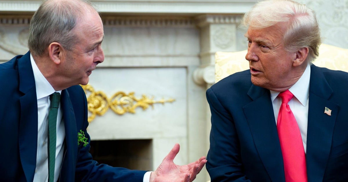 Trump meets with Ireland's Martin in Oval Office