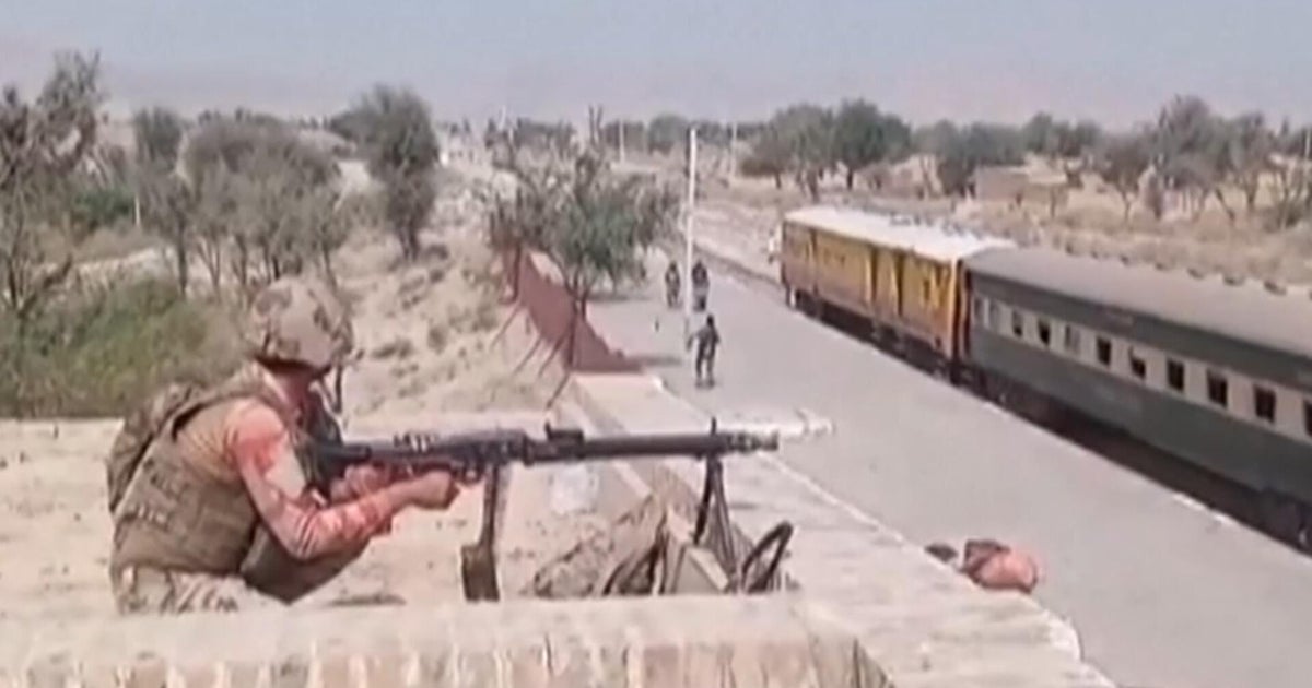 Operation underway to rescue hostages on hijacked train in Pakistan