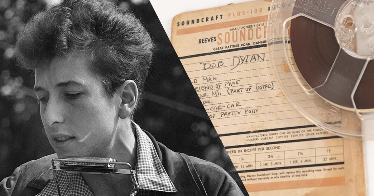 Bob Dylan's earliest demo sells for $39,325 at auction