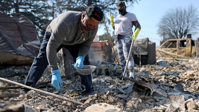 Powerful Winds Fuel Multiple Fires Across Los Angeles Area 