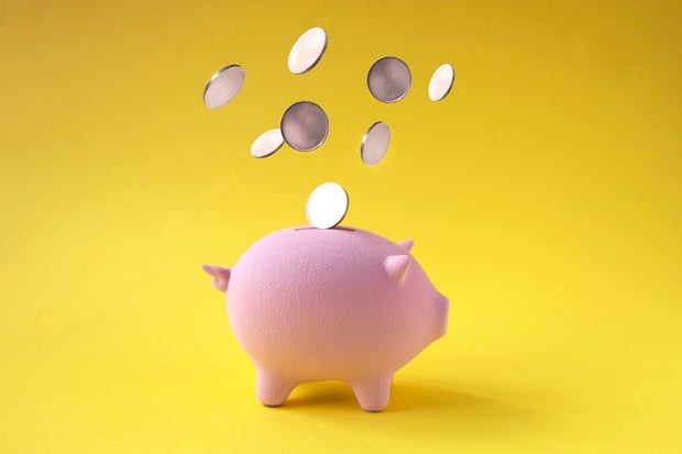 Financial aspiration still life image. 