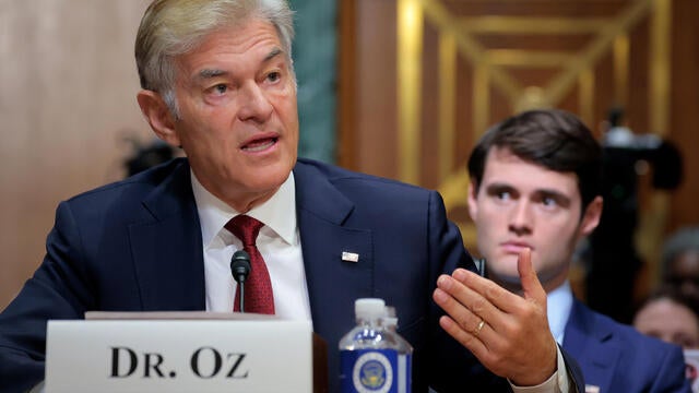 Mehmet Oz Testifies In Senate Nomination Hearing To Be Administrator Of The Centers For Medicare And Medicaid Services 