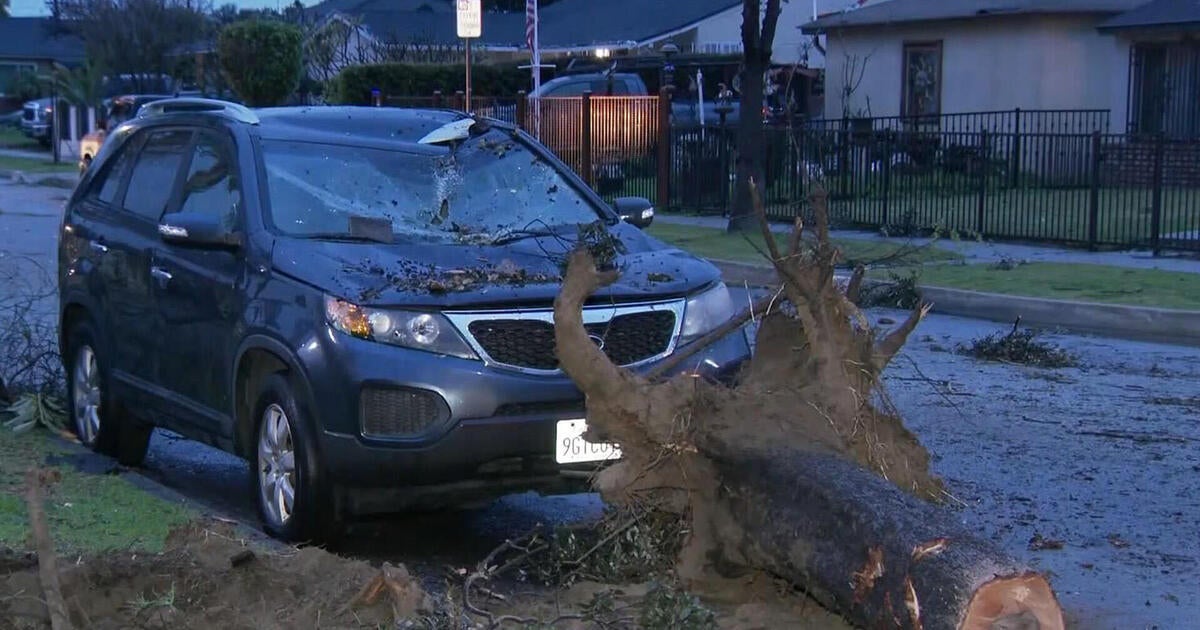 Flooding, mudslides and a tornado hit wildfire-ravaged California