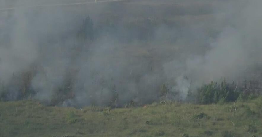 Brush fire in southwest Miami-Dade has burned more than 700 acres Brush fire in southwest Miami-Dade has burned more than 700 acres