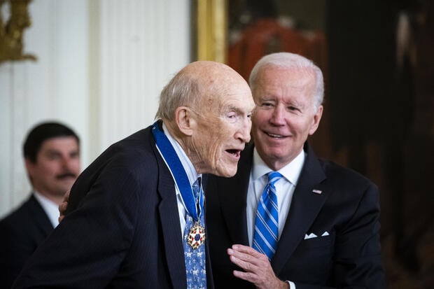 President Biden Awards Presidential Medal Of Freedom To Sixteen Recipients 