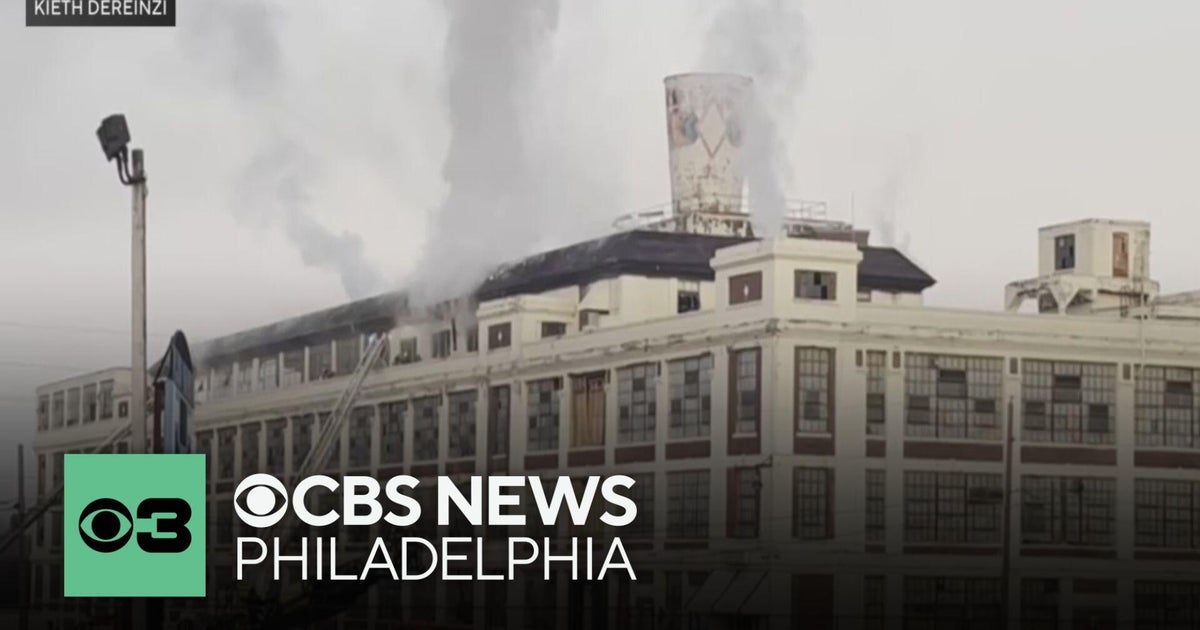 Fire breaks out at former Dixie Cup plant in Pennsylvania - CBS ...