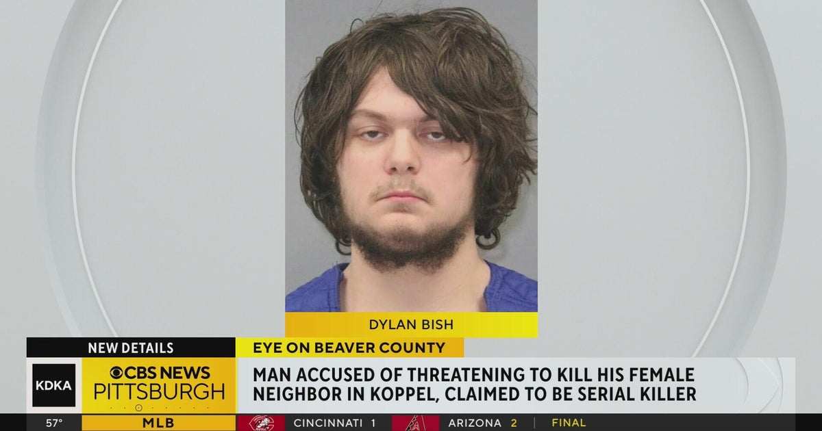 Beaver County man is in jail after sending threats to a woman - CBS ...