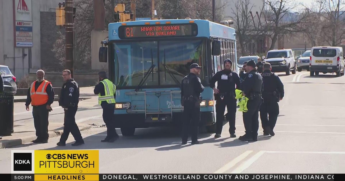 Port Authority Police investigating child hit by PRT bus - CBS Pittsburgh
