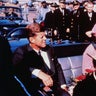 John and Jackie Kennedy with John Connally in Automobile 