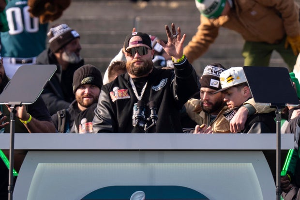 Super Bowl Eagles Parade Football 
