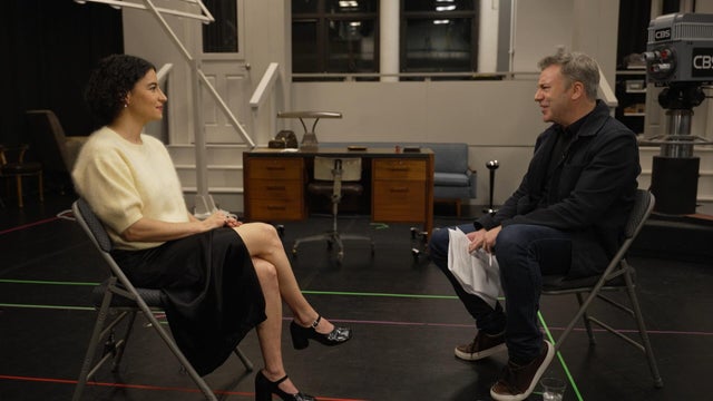 Ilana Glazer and Jon Wertheim 