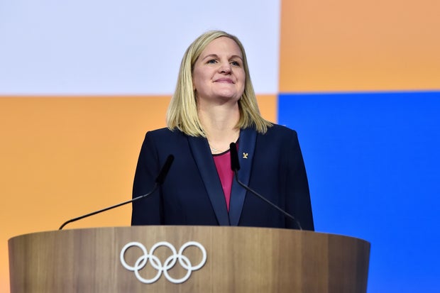 Kirsty Coventry elected IOC president, becoming first woman and first African to lead the Olympic body