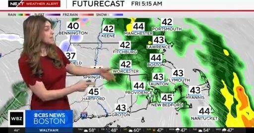Next Weather: WBZ Evening Forecast For March 20, 2025 - CBS Boston