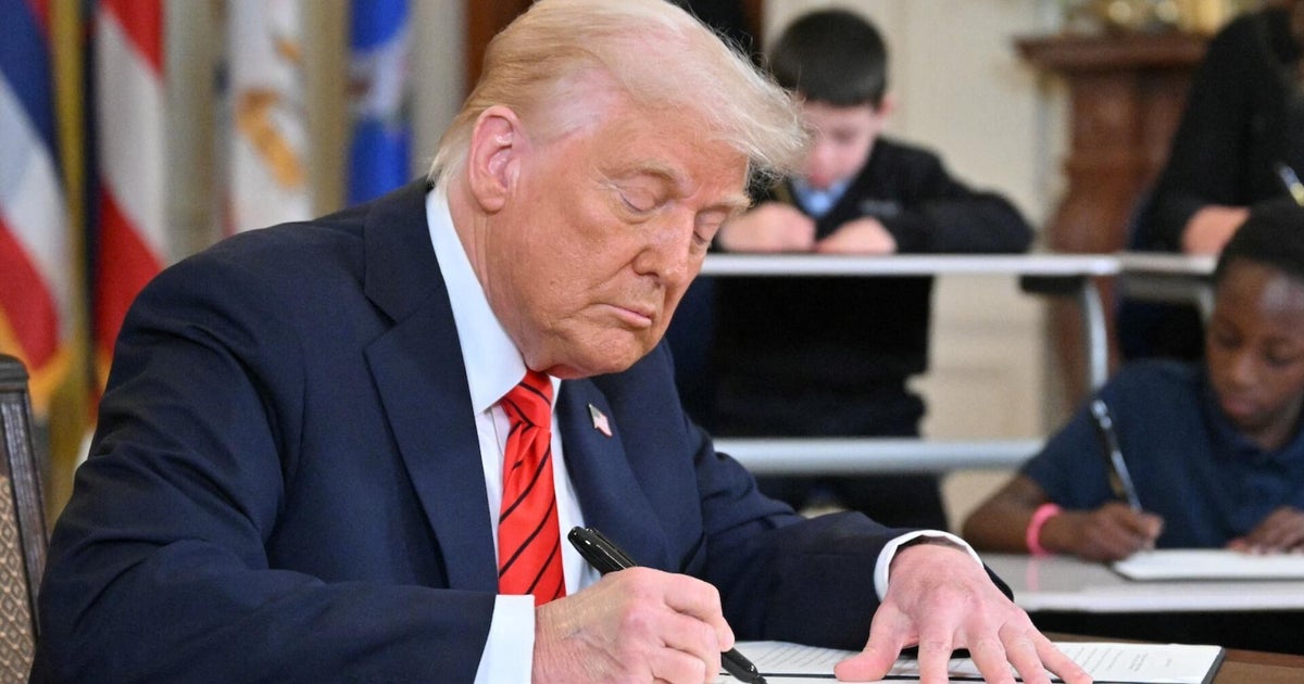 Trump signs executive order to begin dismantling Department of ...