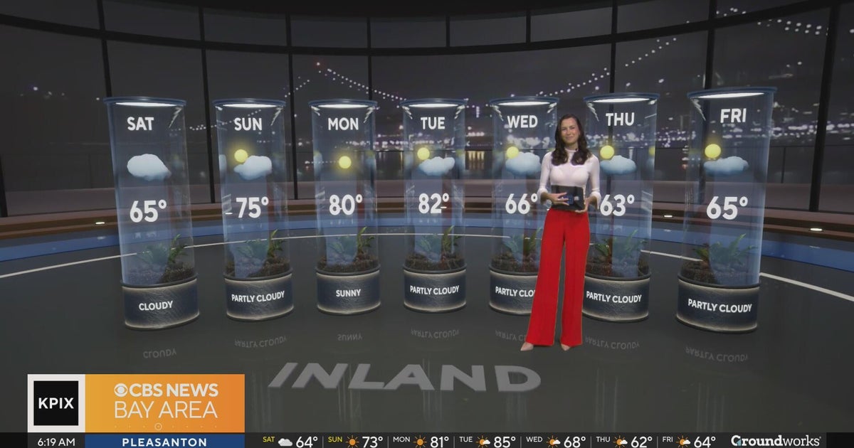 First Alert Weather Saturday morning forecast - CBS San Francisco