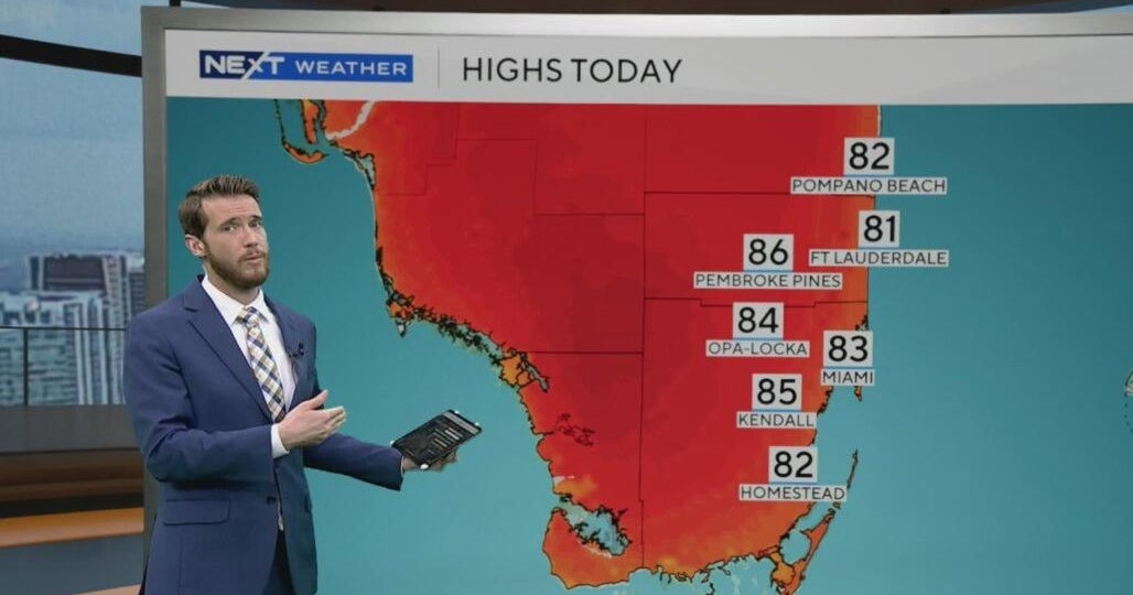 South Florida Weather for Monday 3/24/2025 7AM - CBS Miami