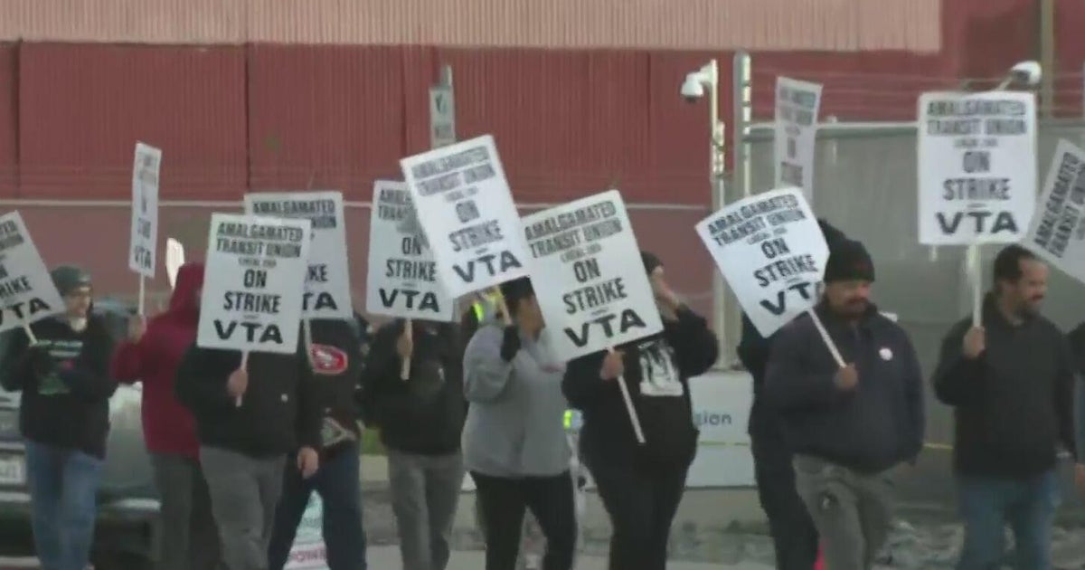 Santa Clara VTA strike enters its third week; union to vote on latest proposal - CBS San Francisco