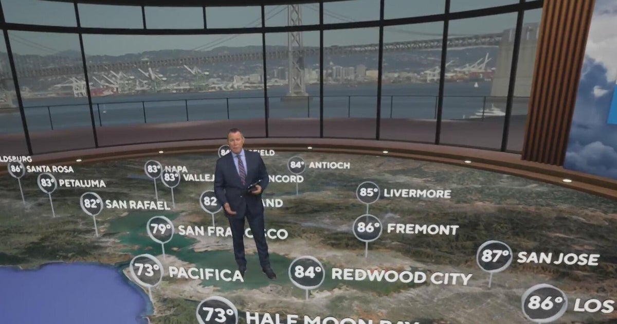 Monday evening First Alert weather forecast with Paul Heggen - 3/24/25 - CBS San Francisco