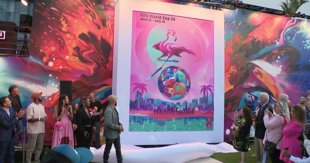Miami unveils official host city poster for FIFA World Cup 2026 Miami unveils official host city poster for FIFA World Cup 2026
