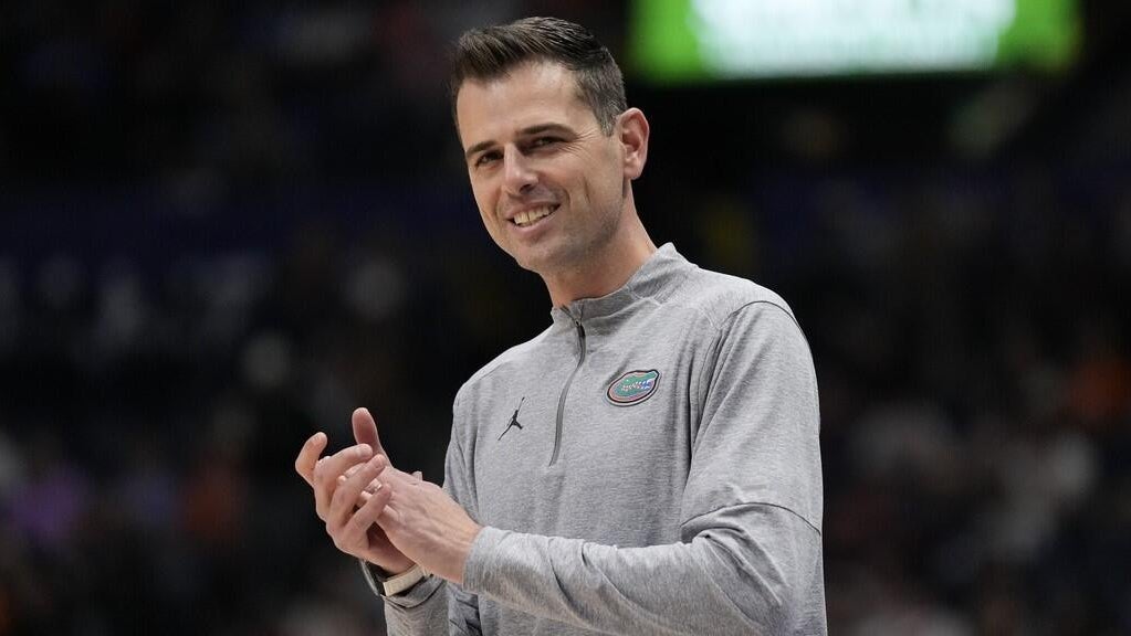 Florida head coach Todd Golden 