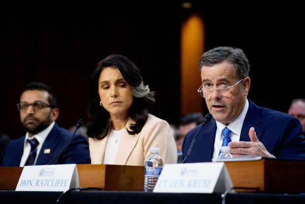 Intelligence Directors Testify At Senate Hearing On Worldwide Threats