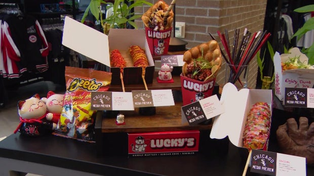 New Korean food offerings at Rate Field for the 2025 White Sox season. 