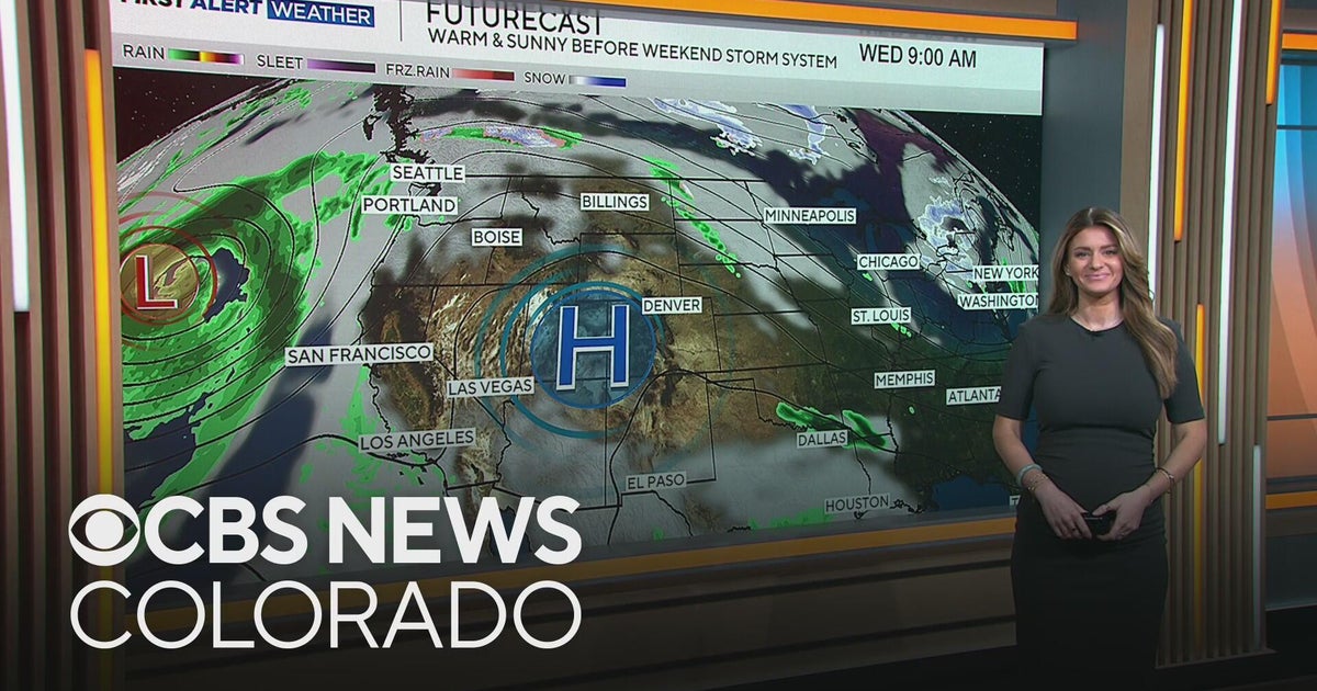 Another sunny & warm afternoon across Colorado - CBS Colorado