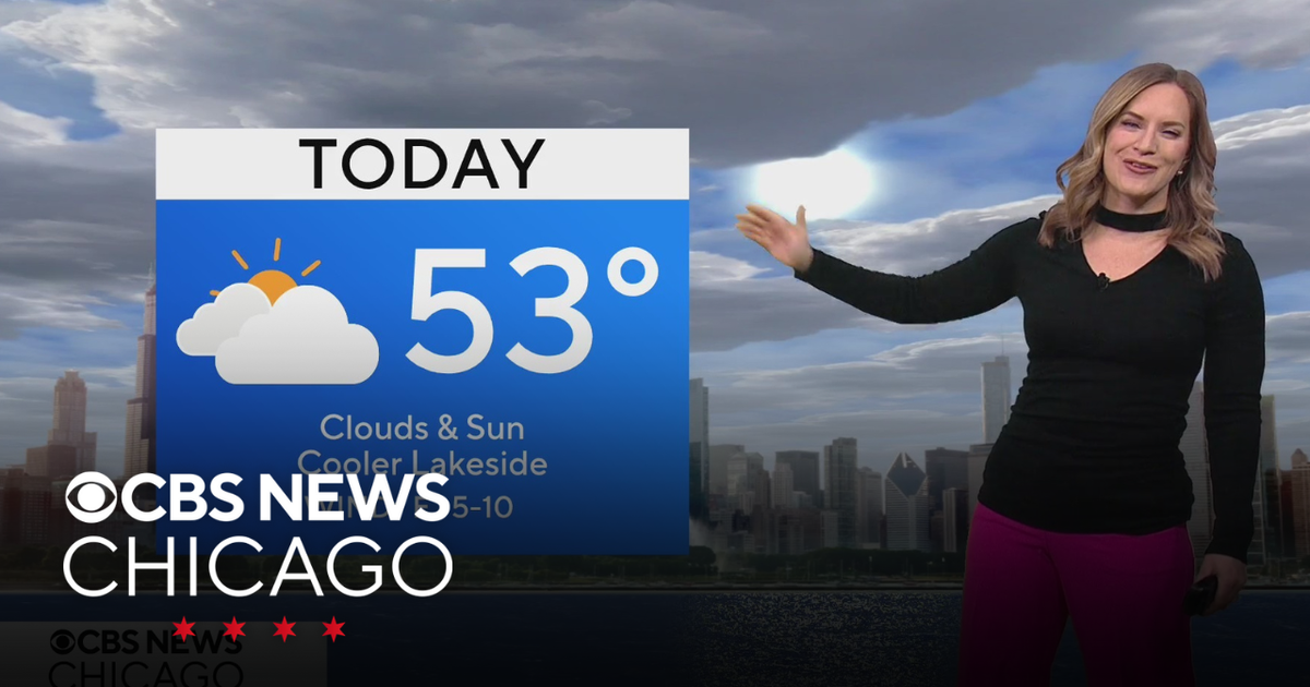 Milder day in Chicago with rain chances on the way - CBS Chicago