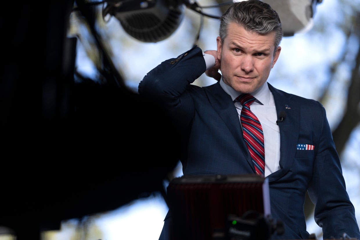 Defense Secretary Pete Hegseth 