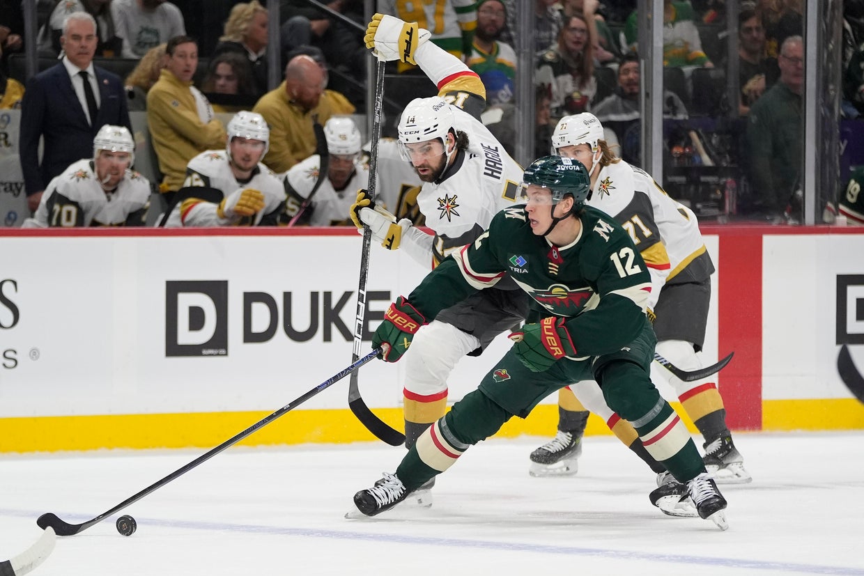 Golden Knights Wild Hockey 