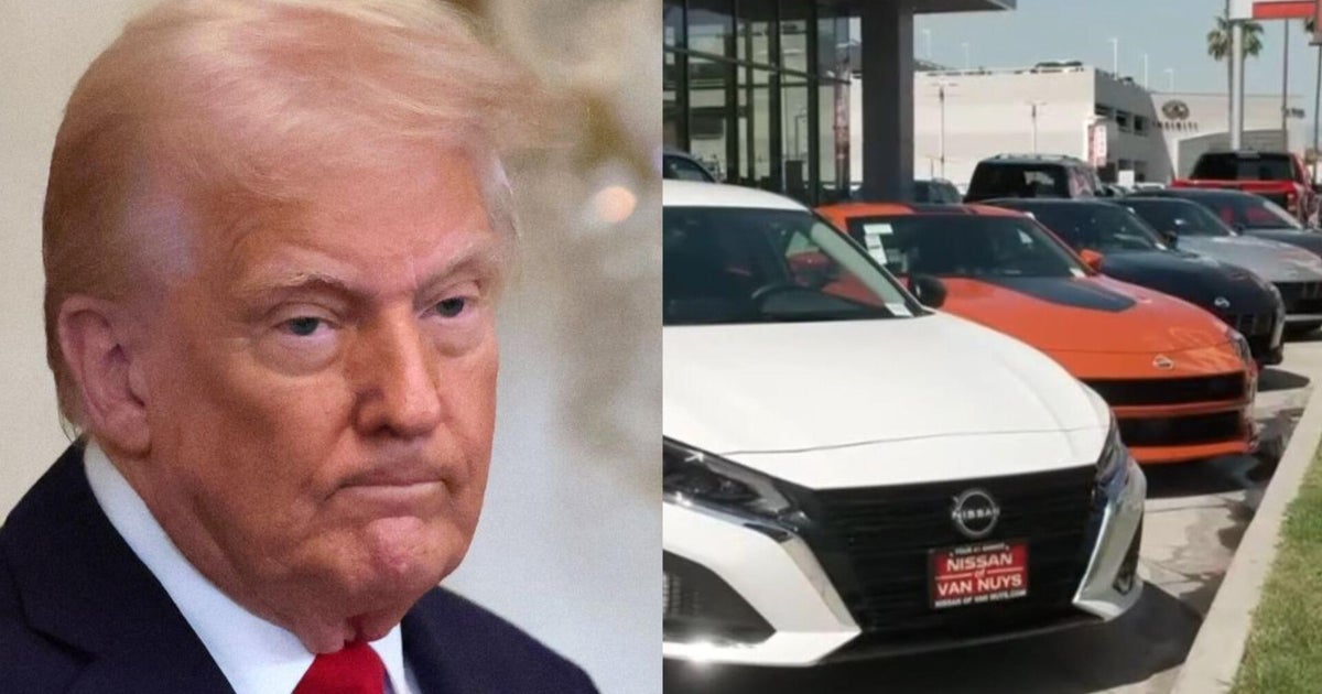 Stock market reacts to Trump's looming tariffs on auto imports - CBS News