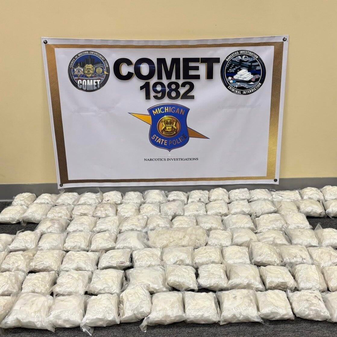 Metro Detroit police seize illegal drugs with combined street value of ...