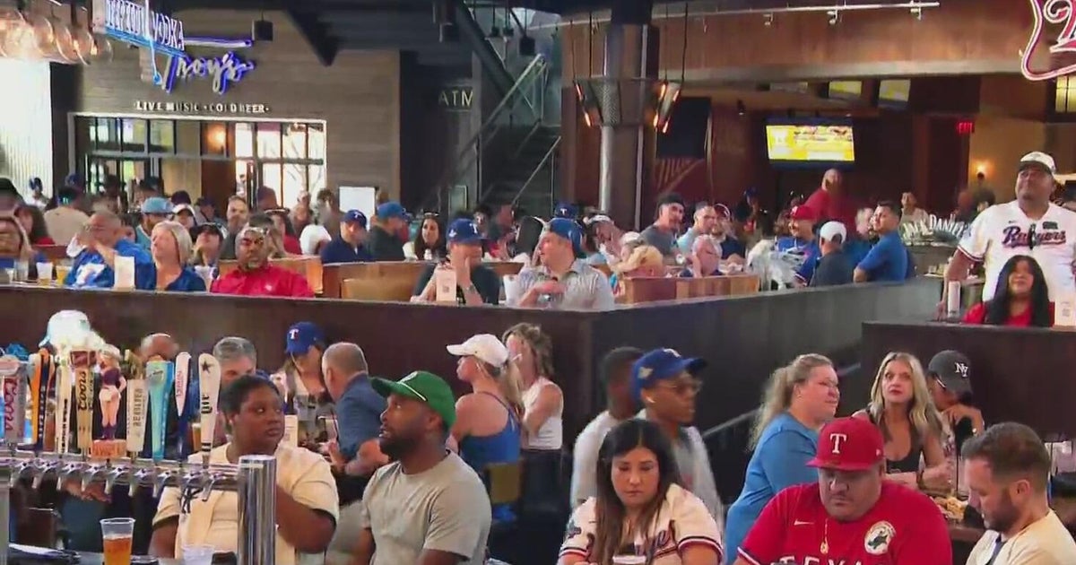 Texas Live buzzes with excitement on Rangers' opening day - CBS Texas
