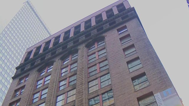 Rector Building from atop 