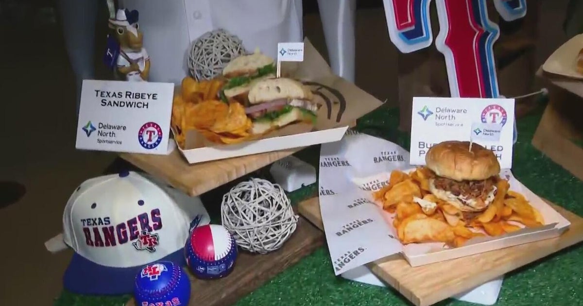 New foods at Globe Life Field for the 2025 Texas Rangers season - CBS Texas
