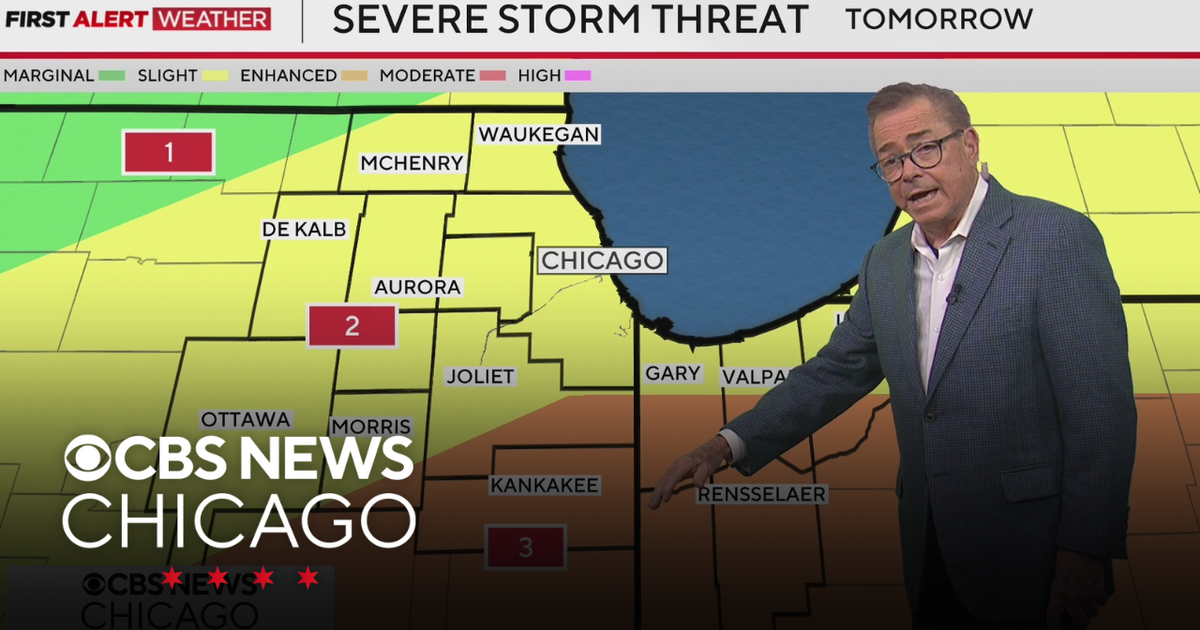 Another warm day, afternoon showers in Chicago - CBS Chicago