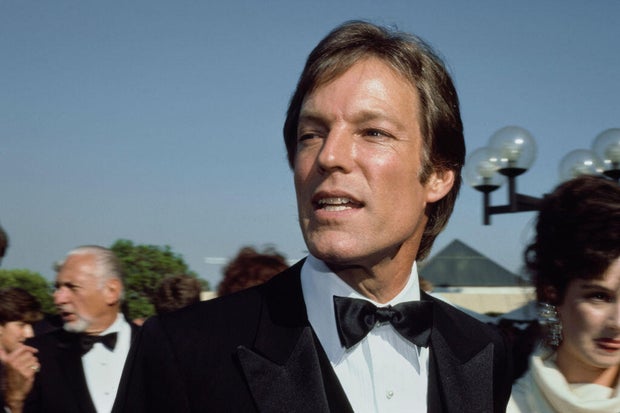 Richard Chamberlain attends the thirty -seventh annual Emmy Awards