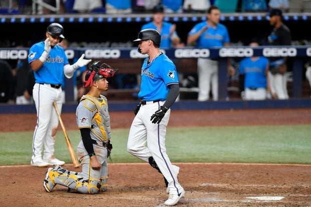 Pirates Marlins Baseball