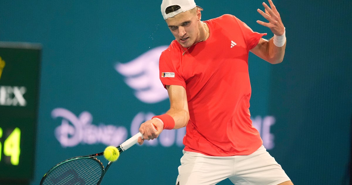 Mensik prevents Djokovic from his 100th title, wins Miami Open men’s final for first ATP trophy Mensik prevents Djokovic from his 100th title, wins Miami Open men’s final for first ATP trophy