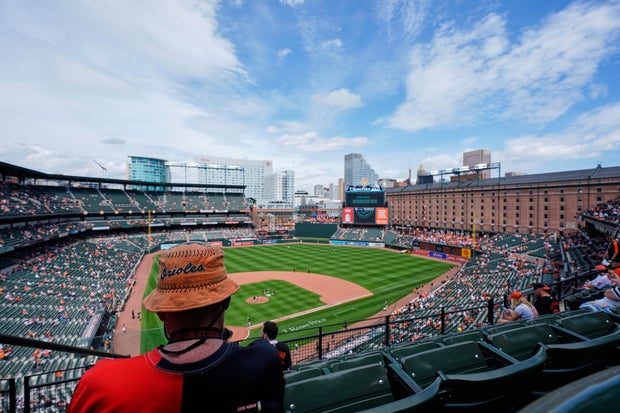 Red Sox Orioles Baseball 